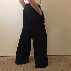 Max Studio Wide-Leg Wool Trousers